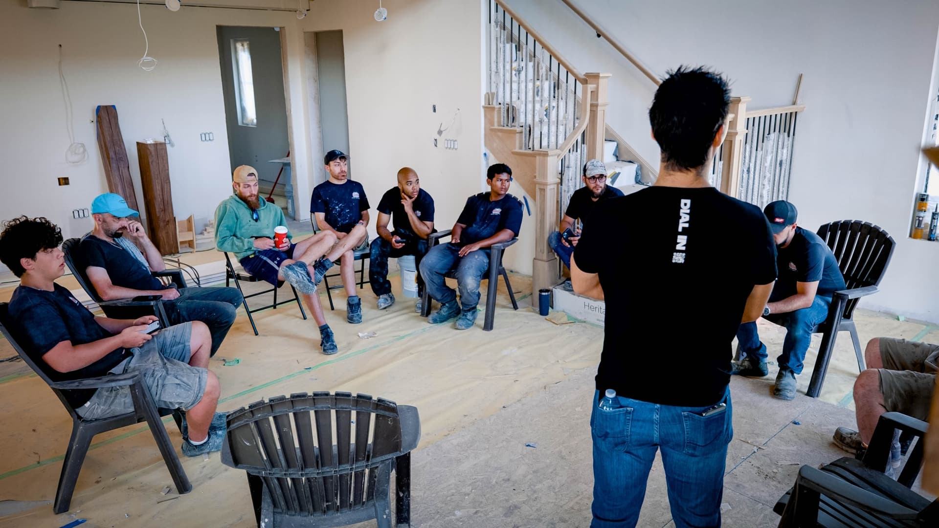 Frontline Builders team session