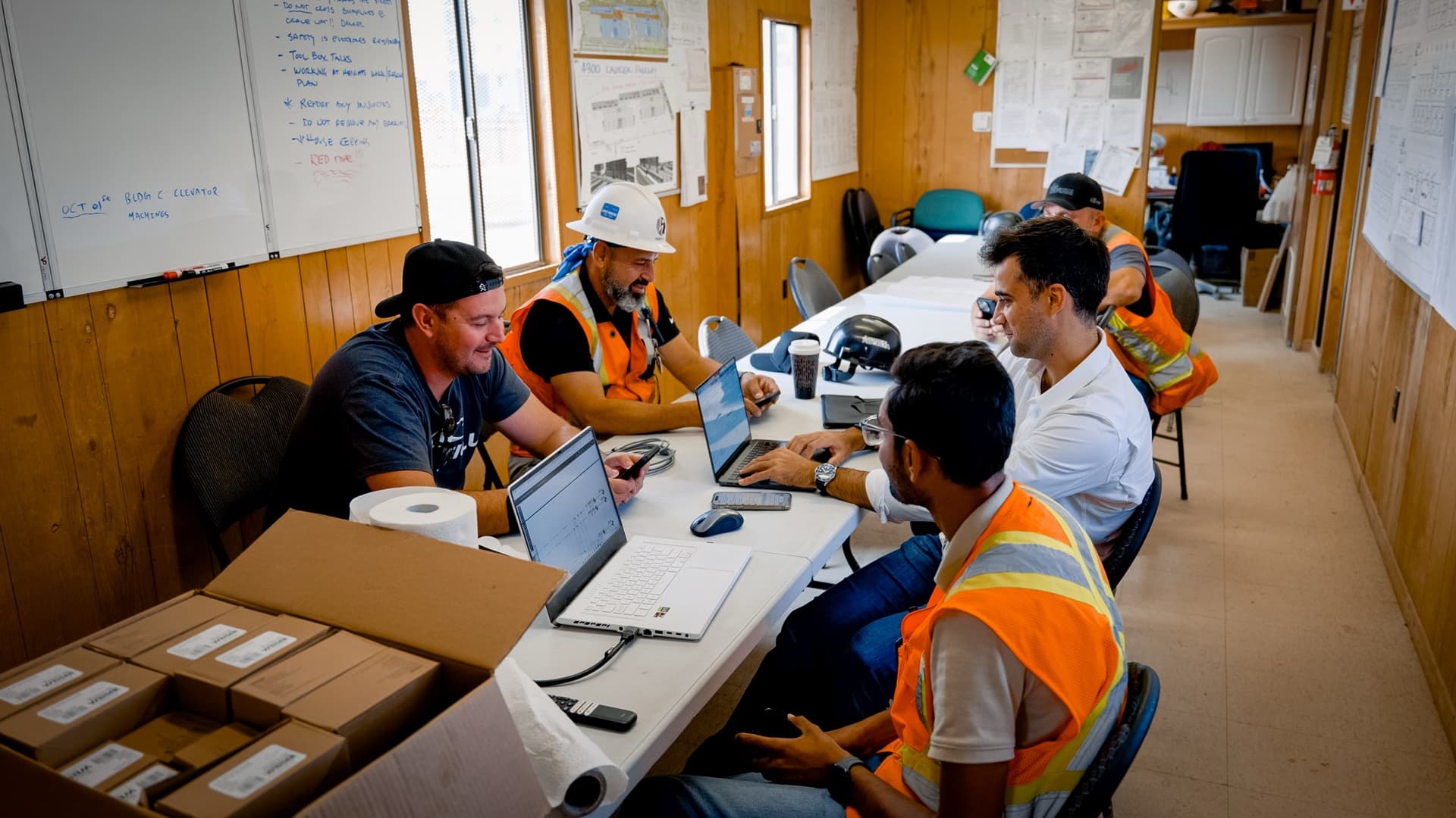 Horizons job site walkthrough