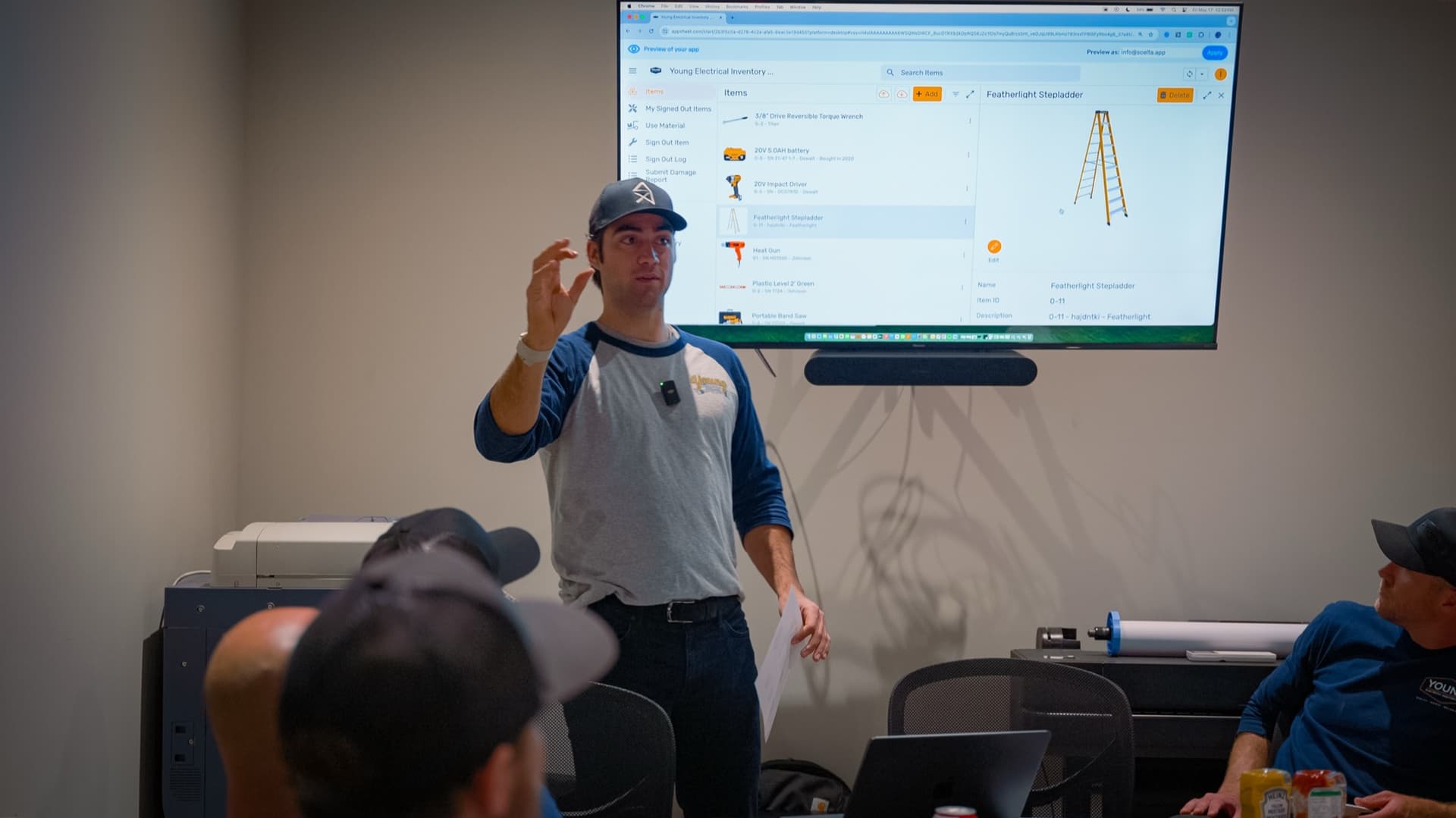 YES inventory onboarding